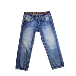 Rock Revival Women's Linne Easy Crop Jeans - 26